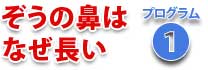 ぞうの鼻はなぜ長い